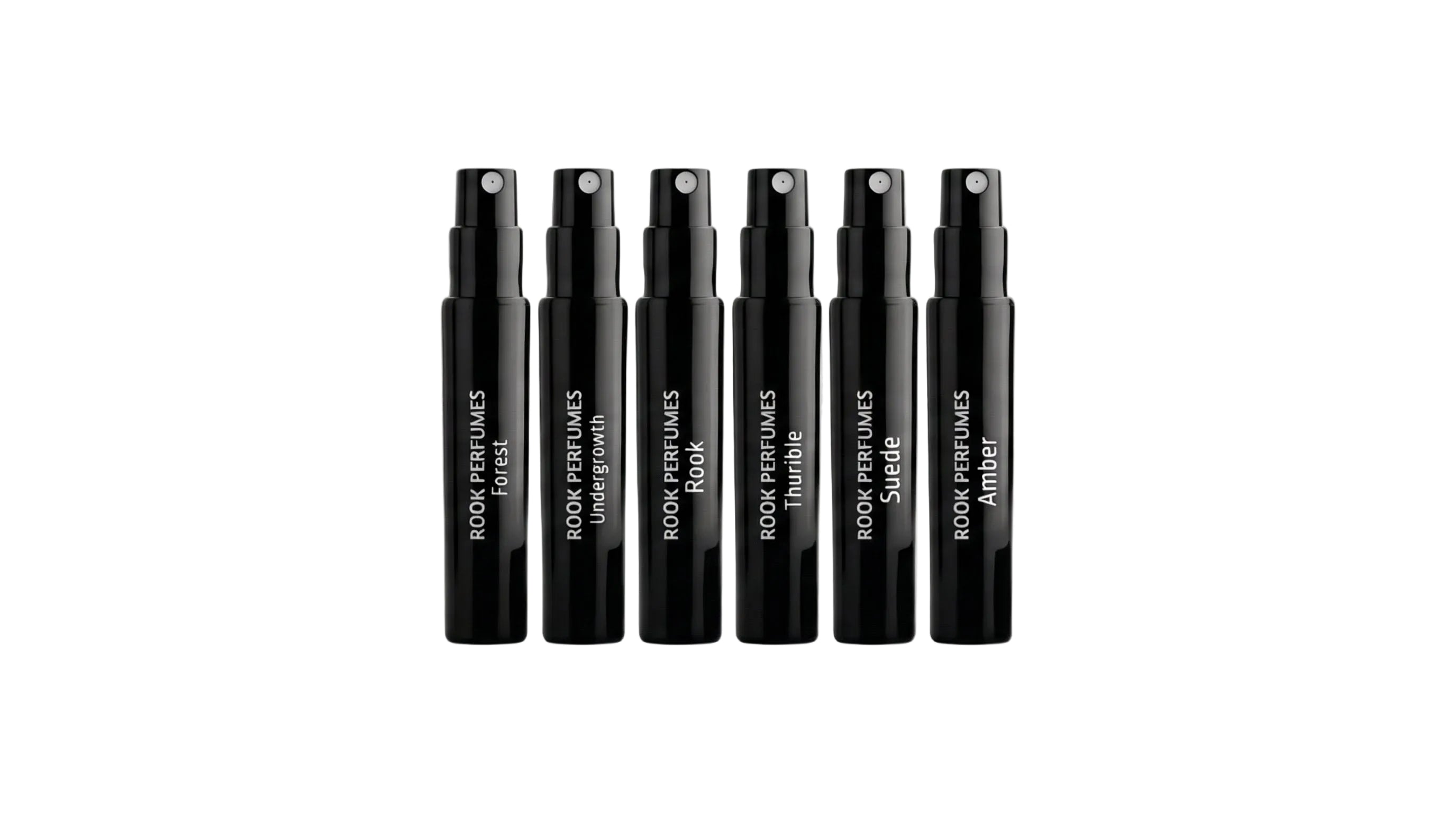 Rook Perfumes London Introduction Set featuring unique unisex fragrances and a £20 voucher in elegant packaging.