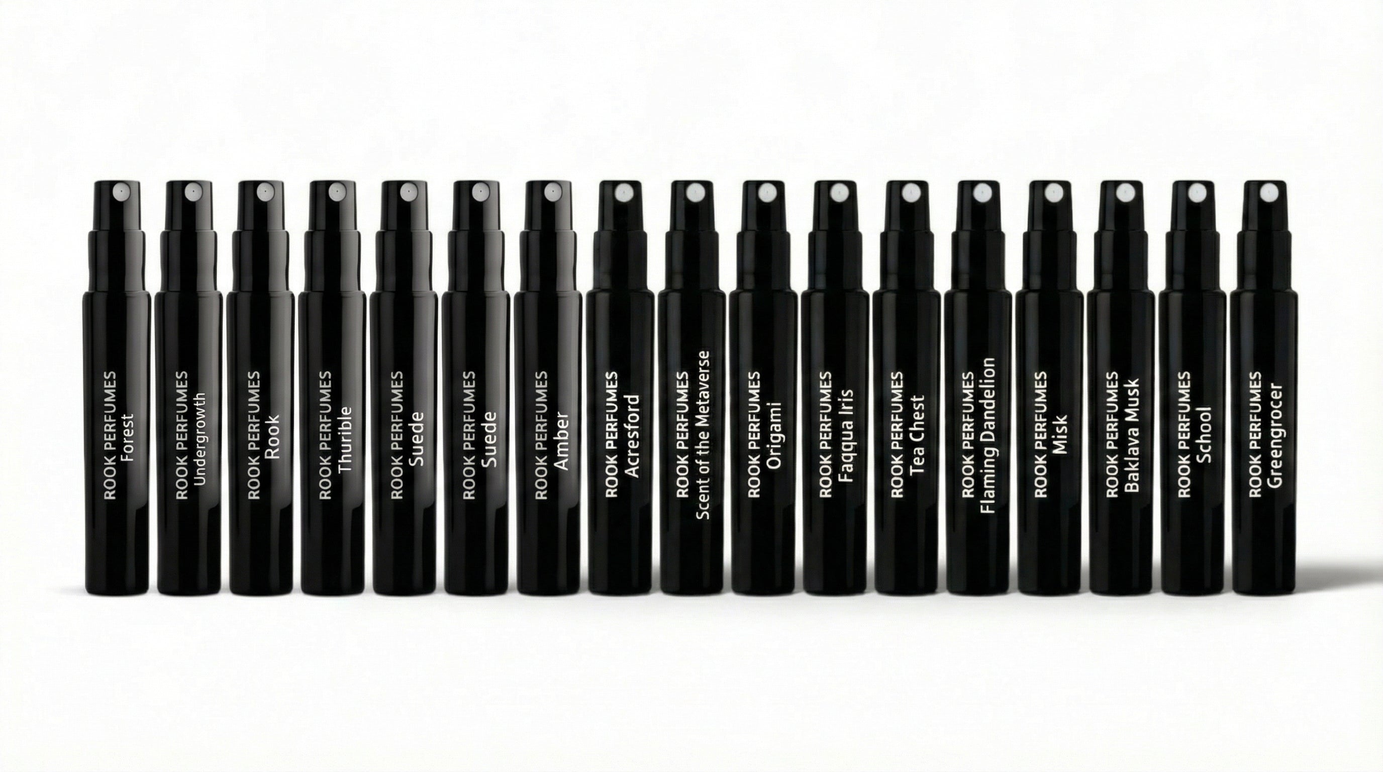 Rook Perfumes London unique unisex fragrance set with a £30 voucher and elegant packaging displayed on a white background.