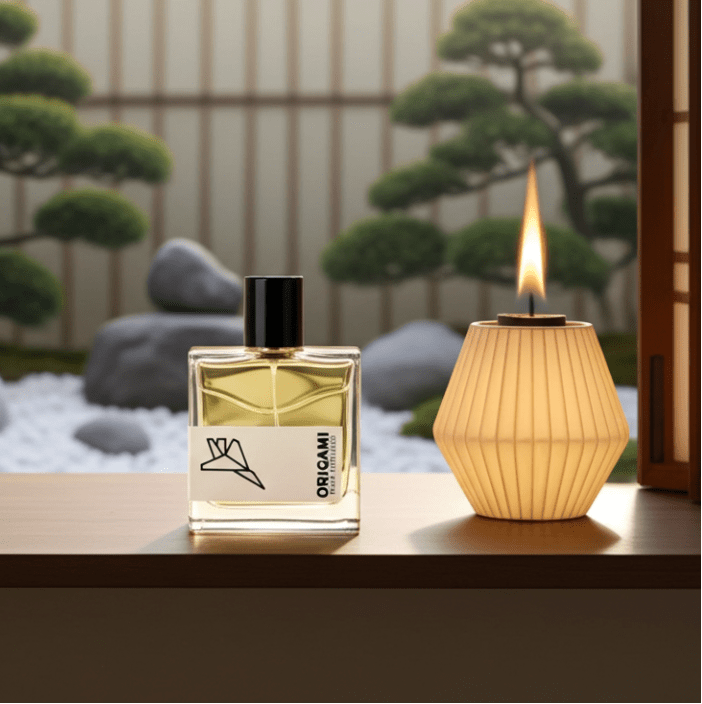 Origami Eau de Parfum 30ml | Delicate Paper Folding Art - Rook Perfumes London | Unique Unisex Fragrance