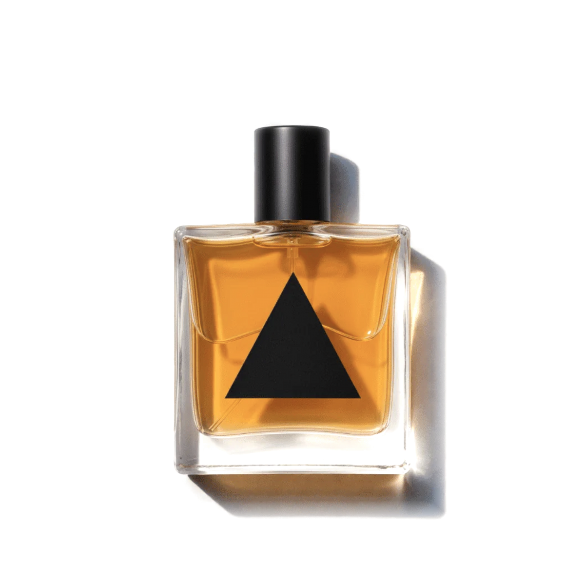 Rook Eau de Parfum bottle featuring bold smoky incense and musk notes, elegant glass container with a black cap.