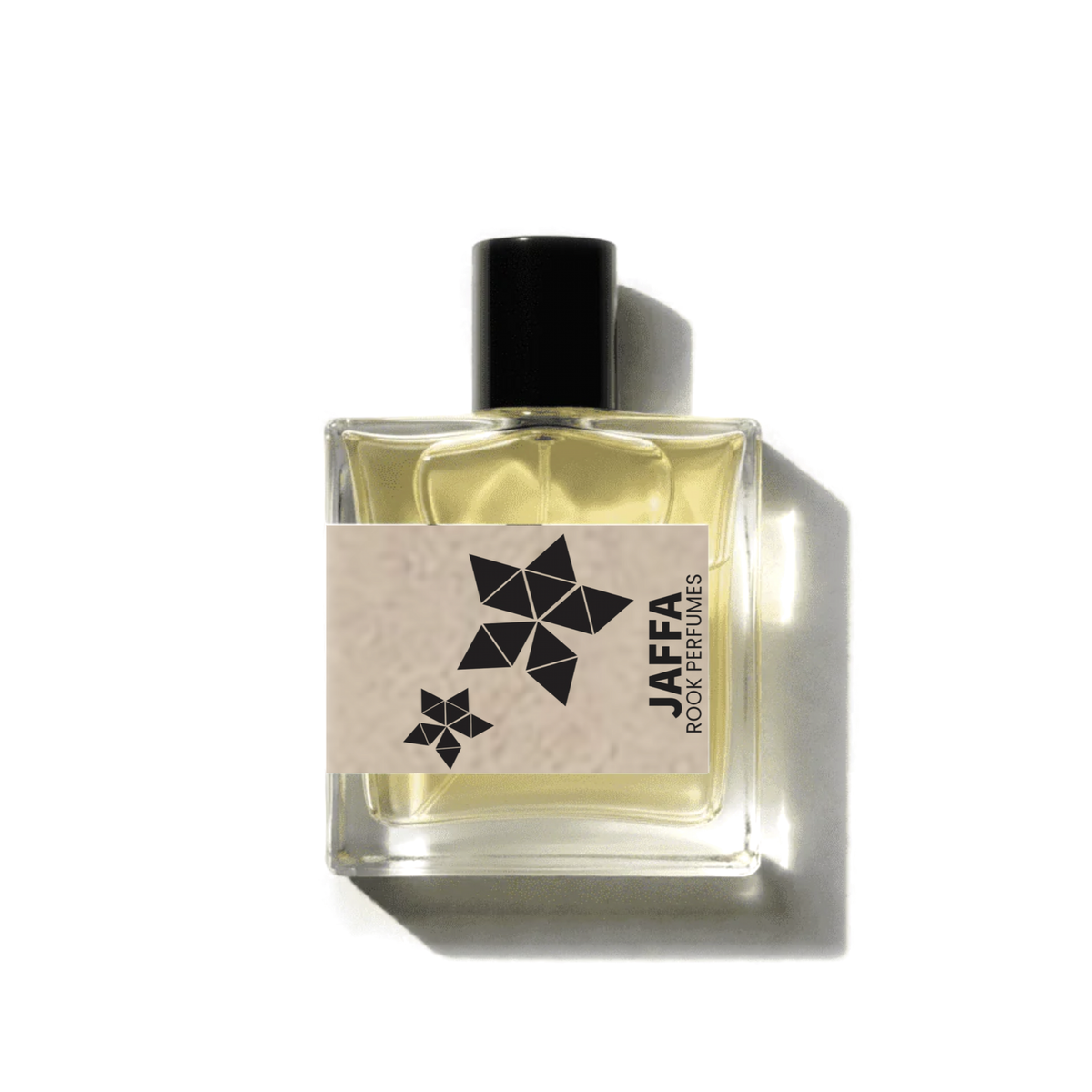 Rook Perfumes Jaffa Eau de Parfum bottle featuring orange blossom and citrus notes with a sleek, elegant design.