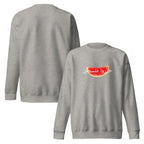 Unisex Premium Watermelon Sweatshirt by Rook Perfumes London, featuring a vibrant watermelon design and comfortable fit.