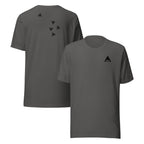 Rook Perfumes London unisex t-shirt in soft suede fabric, featuring a relaxed fit and minimalist design.
