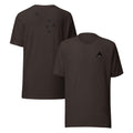 Suede unisex t-shirt by Rook Perfumes London, featuring a soft texture and stylish fit for casual wear.
