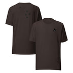 Suede unisex t-shirt by Rook Perfumes London, featuring a soft texture and stylish fit for casual wear.