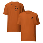 Unisex suede t-shirt by Rook Perfumes London, featuring a soft texture and stylish design in a neutral tone.