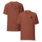 Unisex suede t-shirt by Rook Perfumes London in a soft texture with a modern fit and stylish design.