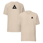 Amber unisex t-shirt by Rook Perfumes London, featuring a relaxed fit and vibrant amber color design.
