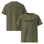 Unisex Watermelon Free Palestine T-Shirt by Rook Perfumes London featuring vibrant watermelon graphic design.