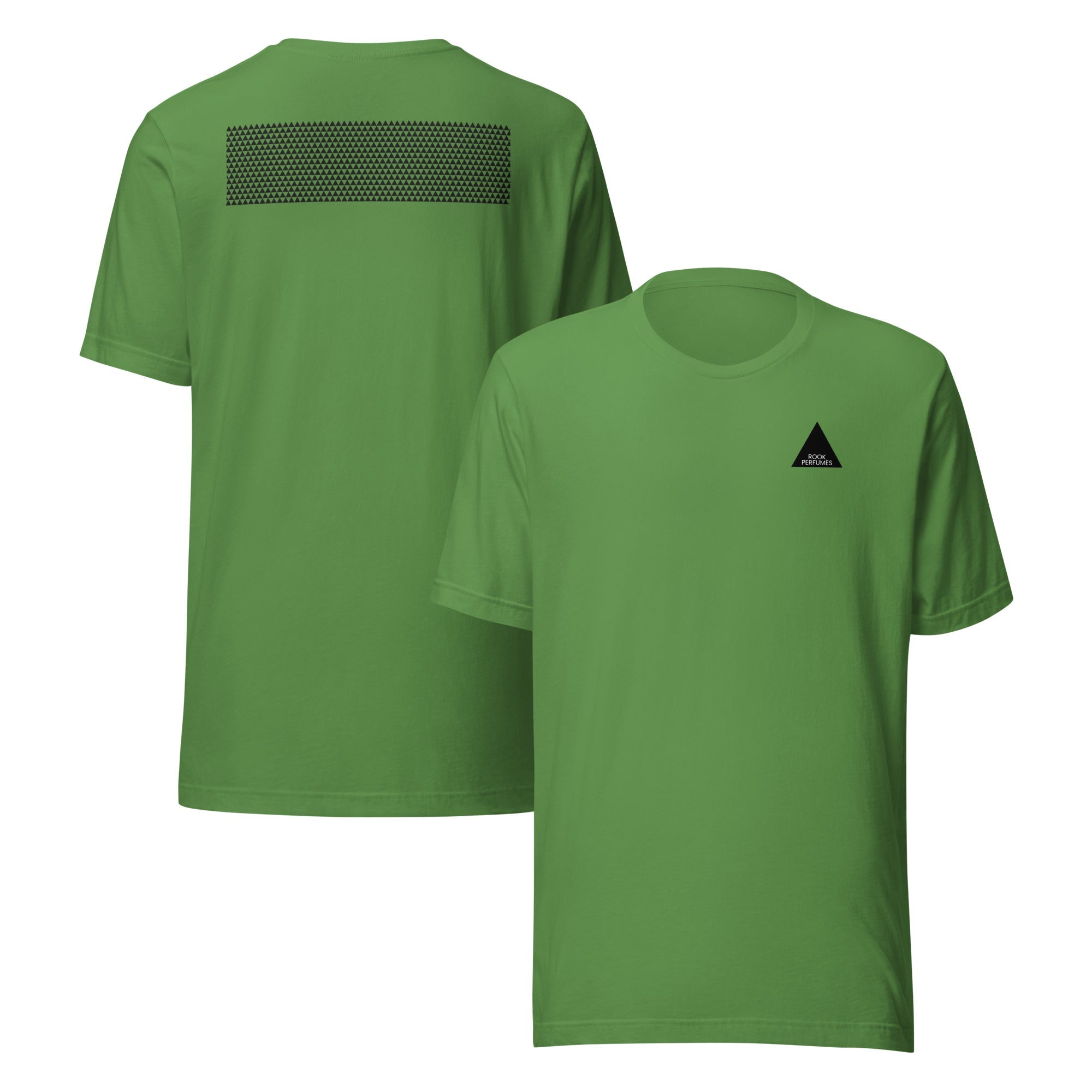 Forest green unisex t-shirt by Rook Perfumes London featuring a stylish design perfect for casual wear.