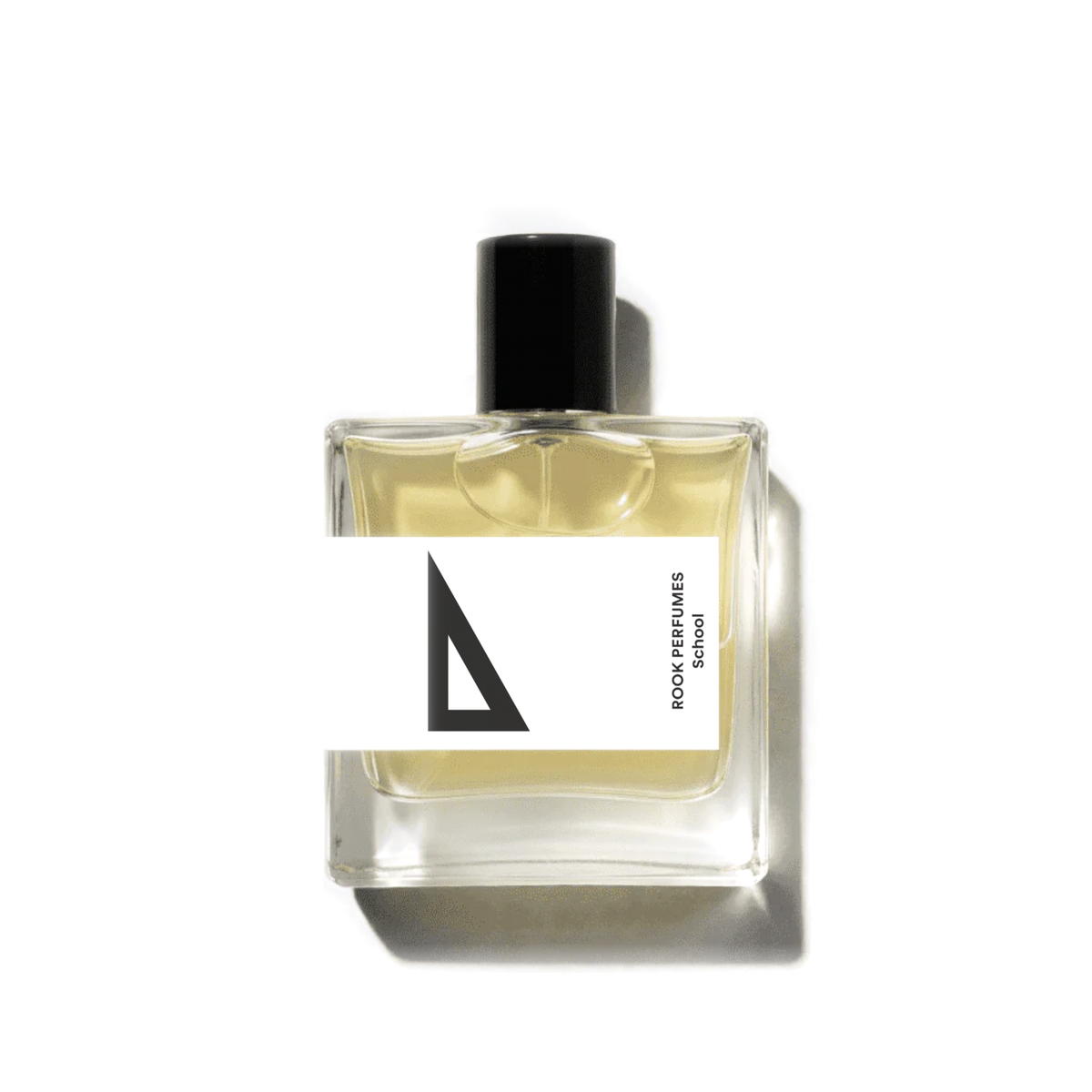 Rook School Eau de Parfum bottle with nostalgic classroom-themed design, capturing the scent of childhood memories