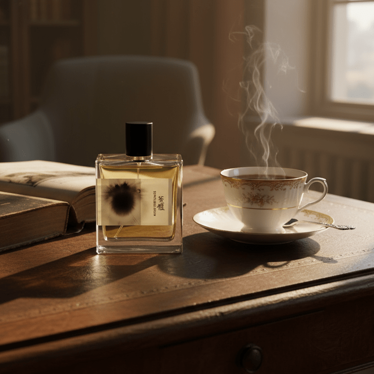 Tea Chest Parfum 30ml | Timeless Sophistication & Black Tea - Rook Perfumes London | Unique Unisex Fragrance