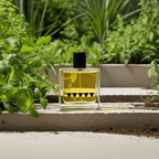 Rook Perfumes Undergrowth Eau de Parfum 50ml bottle with earthy green and brown design, evoking natural scents.