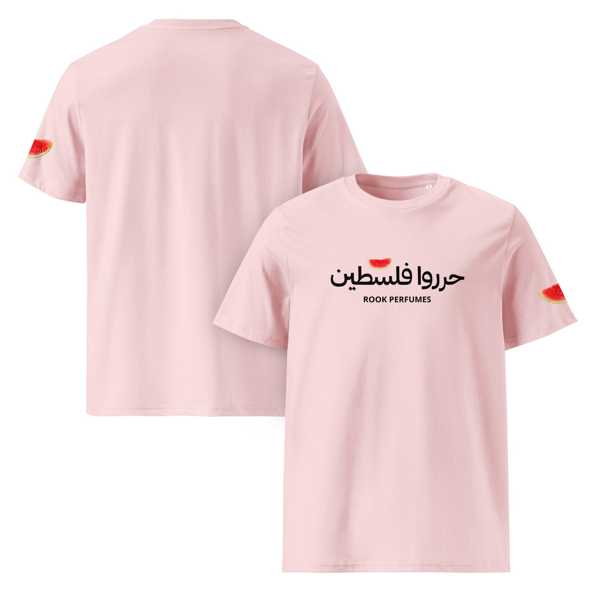 Watermelon Free Palestine T-Shirt - Rook Perfumes London | Unique Unisex Fragrance
