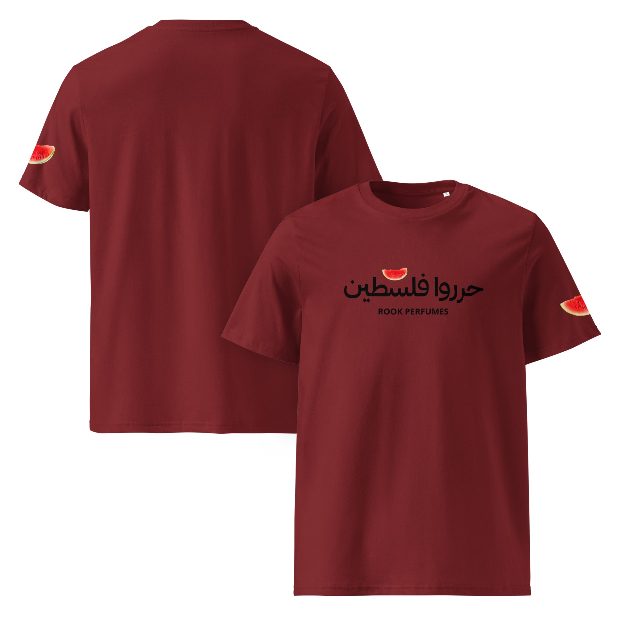 Watermelon Free Palestine T-Shirt - Rook Perfumes London | Unique Unisex Fragrance